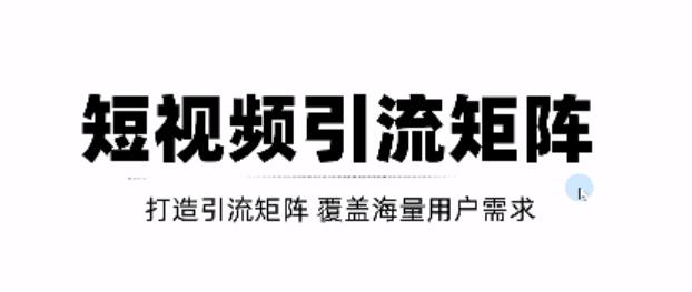 短视频引流矩阵打造，SEO 二剪裂变，效果超级好！【视频教程】-多米来