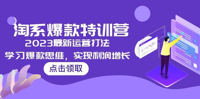 2023淘系爆款特训营，2023最新运营打法，学习爆款思维，实现利润增长-多米来