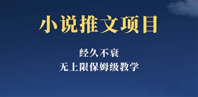 经久不衰的小说推文项目，单号月5-8k，保姆级教程，纯小白都能操作-多米来