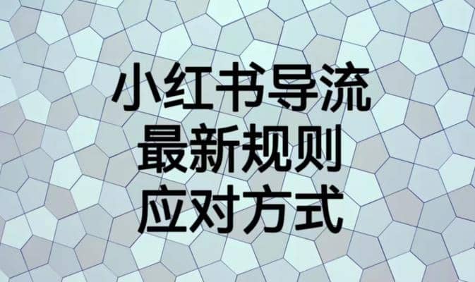 小红书导流最新规则应对方式【揭秘】-多米来